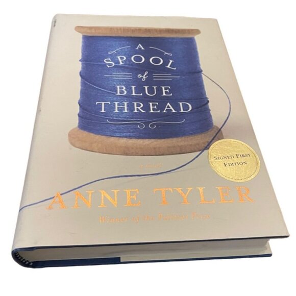 A Spool of Thread Anne Tyler Signed First Edition Hardcover Book - Picture 3 of 12